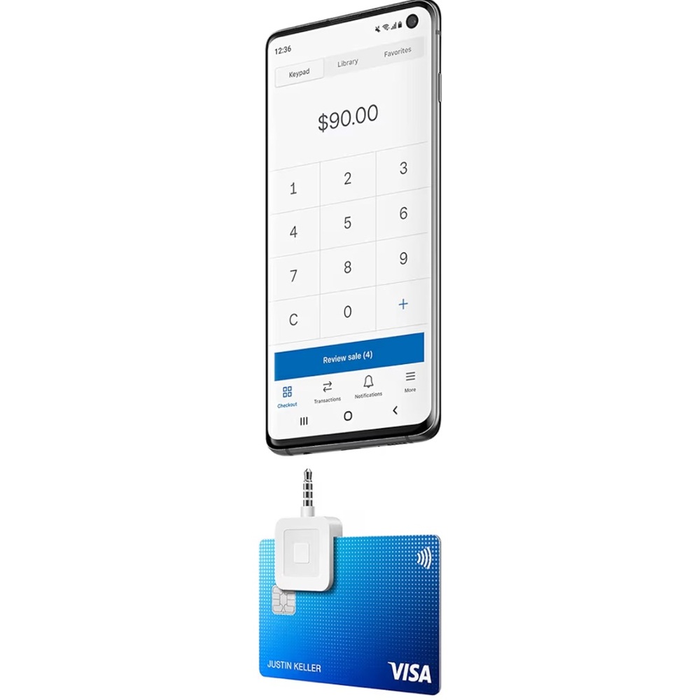 BNIB Square Magstripe Reader Headphone Jack Payment Systemt Unopened